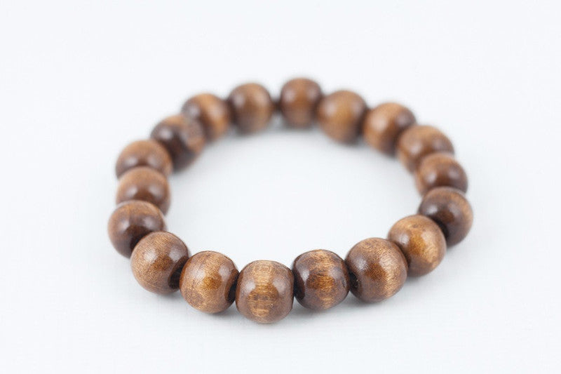 light brown wooded bracelet - davidshurlan