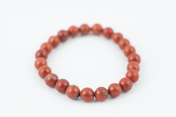red jasper stone bracelet - davidshurlan